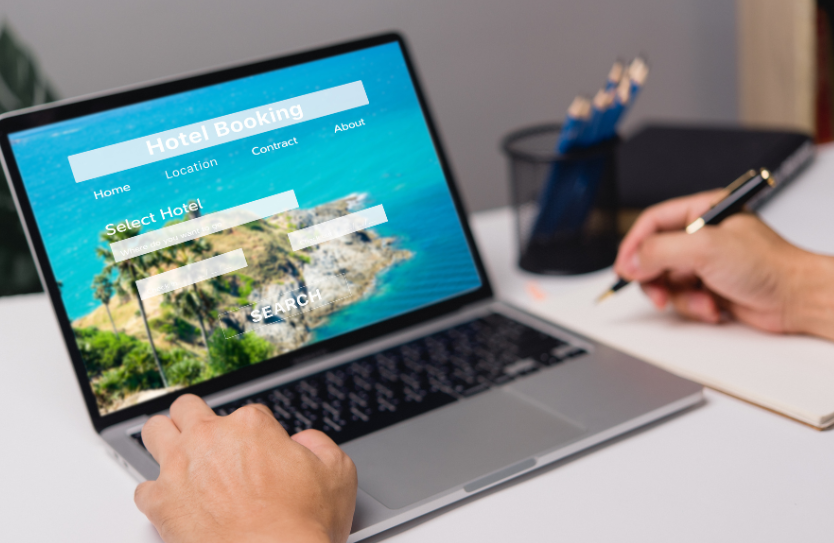 How to search for online booking website