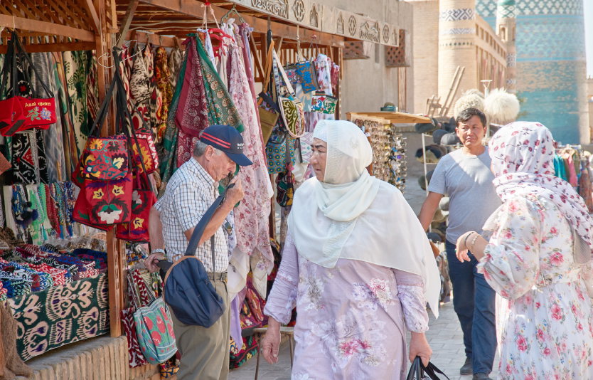 Khiva are traveler-friendly