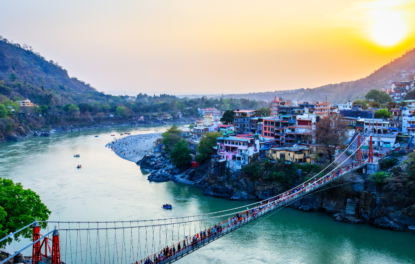 Rishikesh and Haridwar are two popular destinations in India