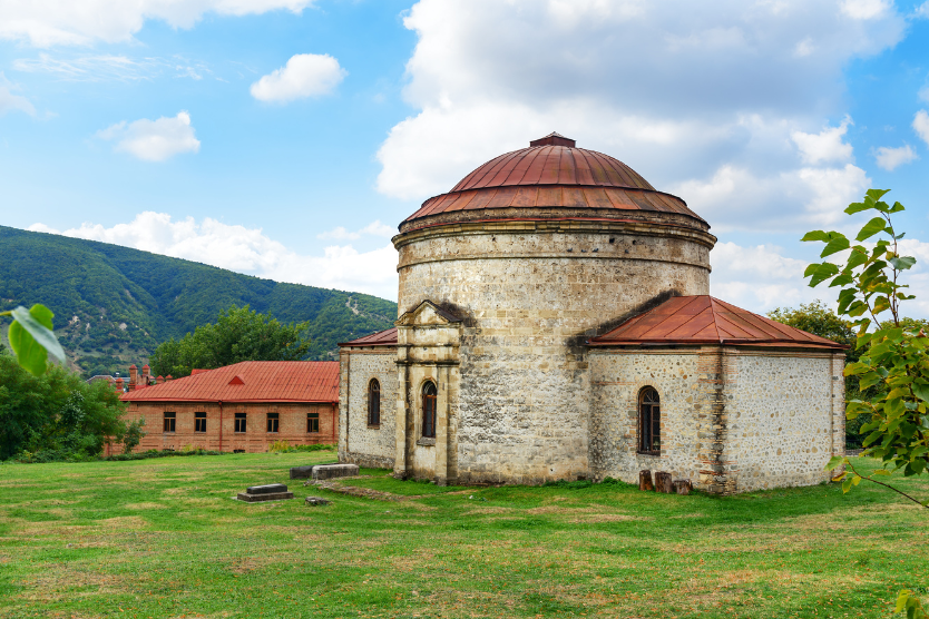 Sheki city in Azerbaijan Sheki city in Azerbaijan