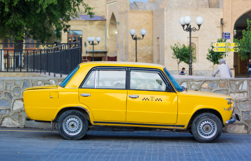 Taxi at Uzbekistan Taxi at Uzbekistan