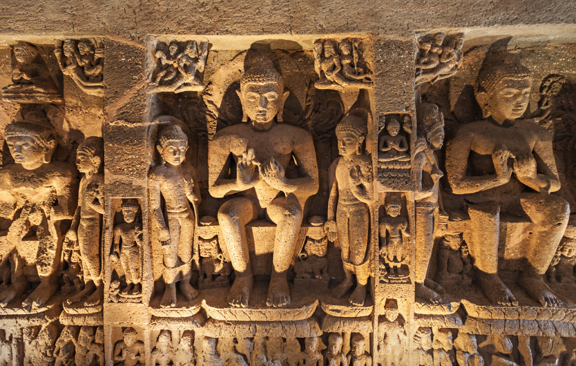 The Ajanta Caves are worth a visit