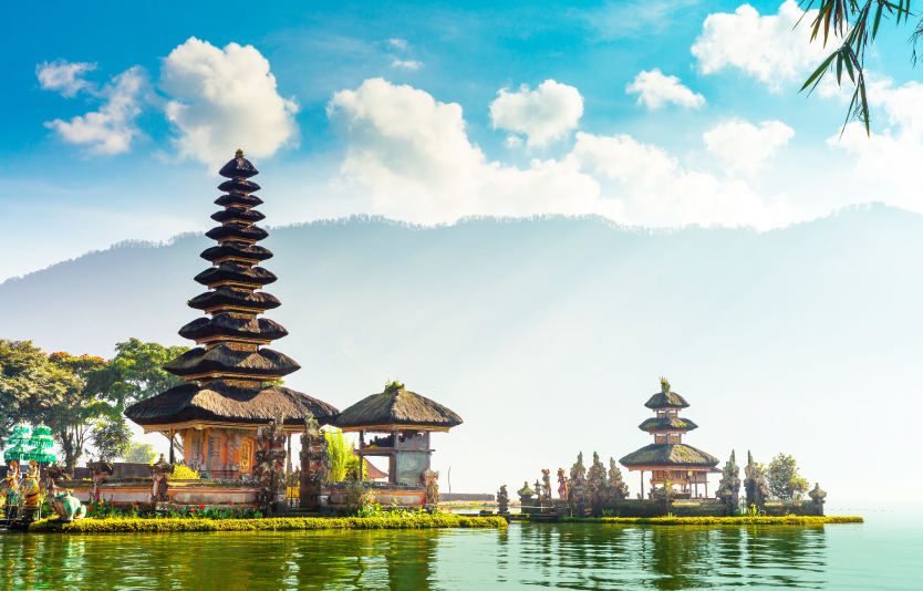 The Bali Ulun Danu Temple - located in Candi Kuning Village