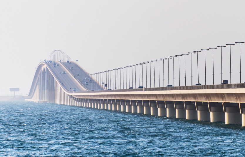 The King Fahd Causeway
