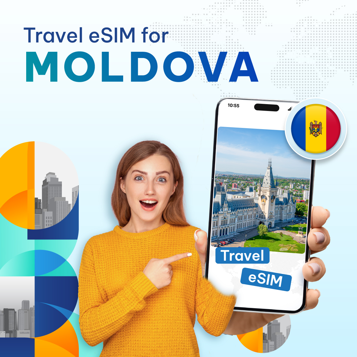 Moldova Travel eSIM Moldova Travel eSIM