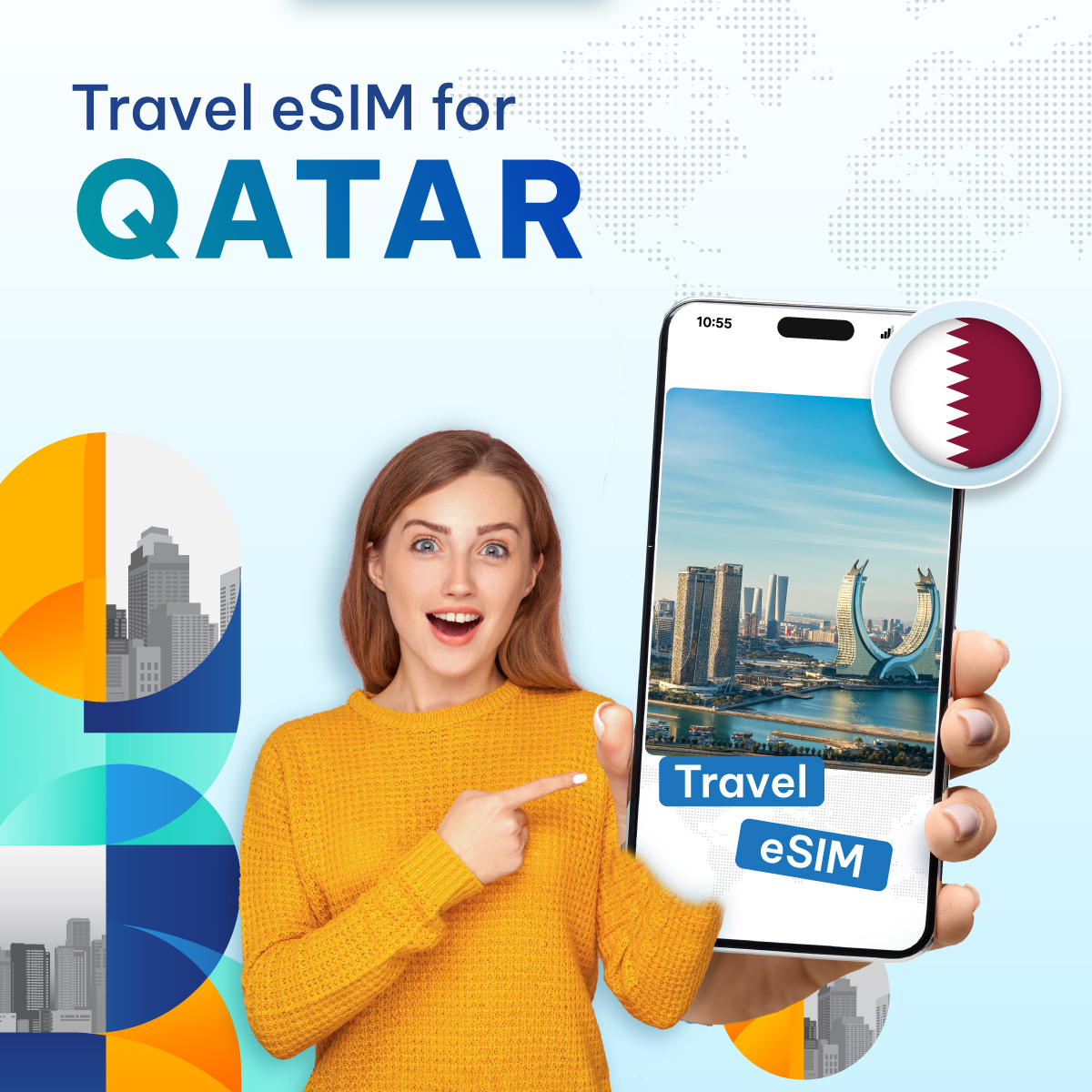 Qatar Travel eSIM Qatar Travel eSIM