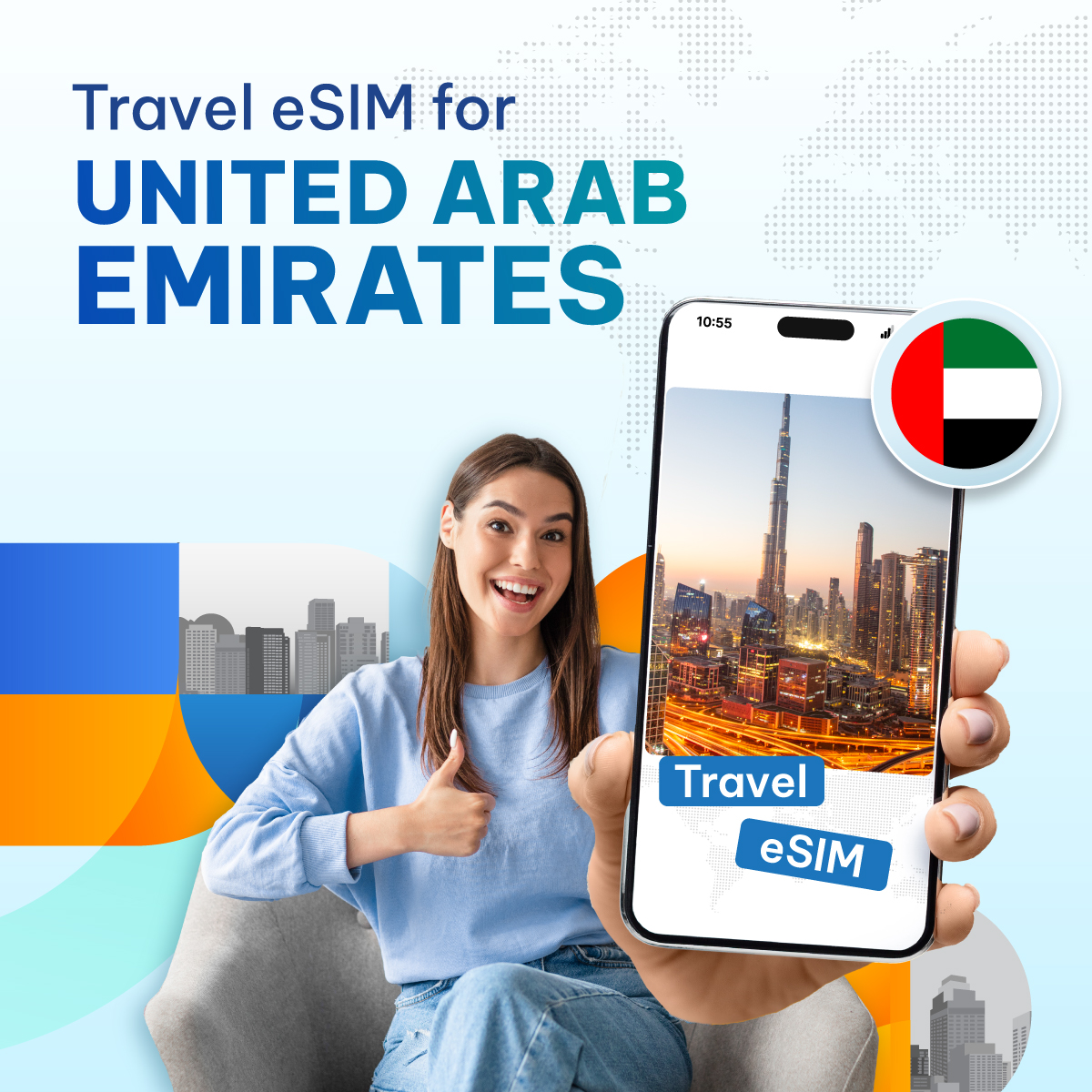United Arab Emirates Travel eSIM United Arab Emirates Travel eSIM