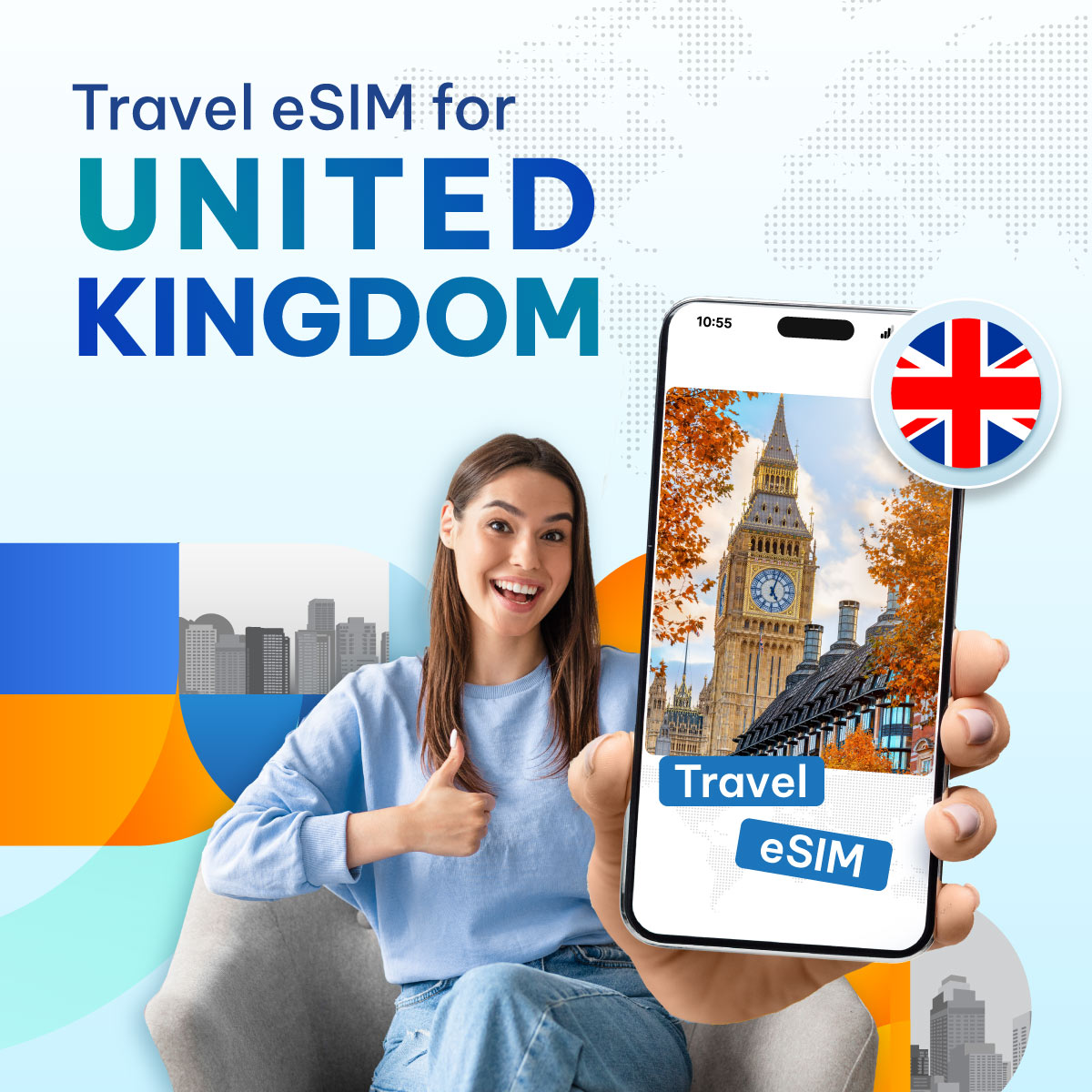 United Kingdom Travel eSIM