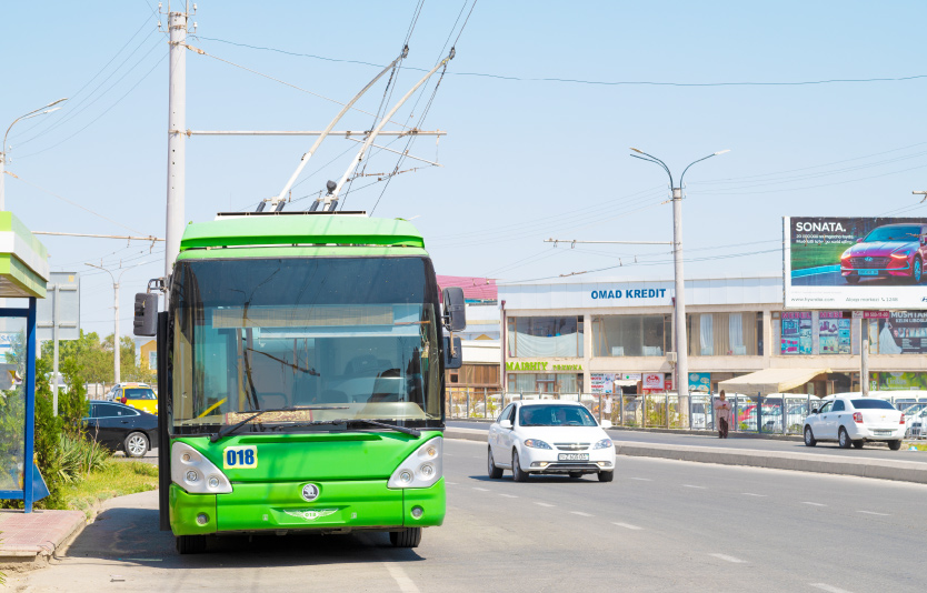 Trolleybus to Khiva