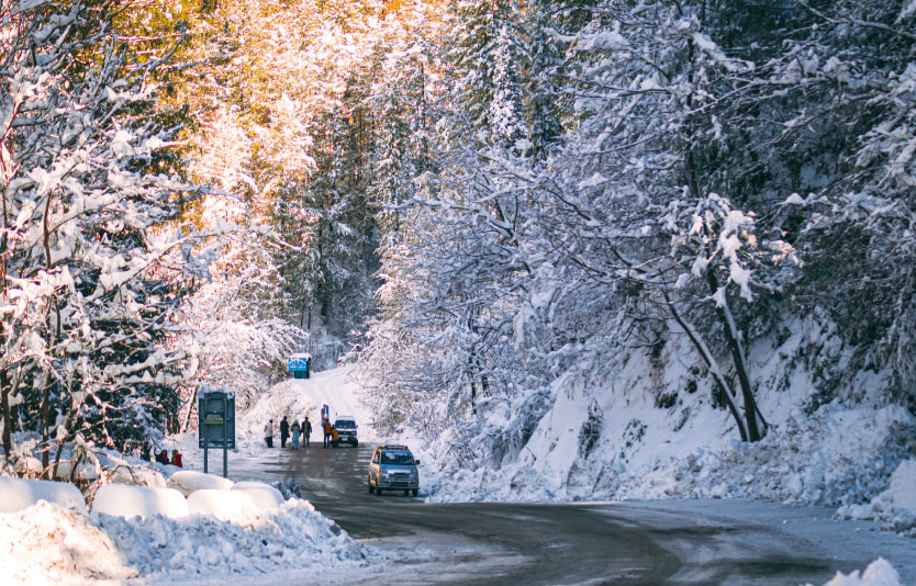 Winter transforms Nathia Gali