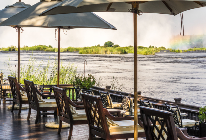 Luxury Chalet at Kafunta River Lodge