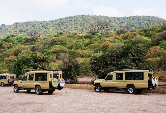 Electric Game Drive Vehicle at Ila Safari Lodge Zambia