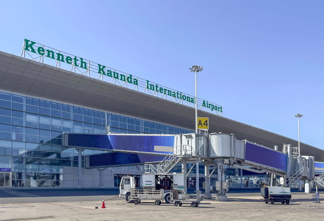 Flight options and the Ghana to Zambia distance by air